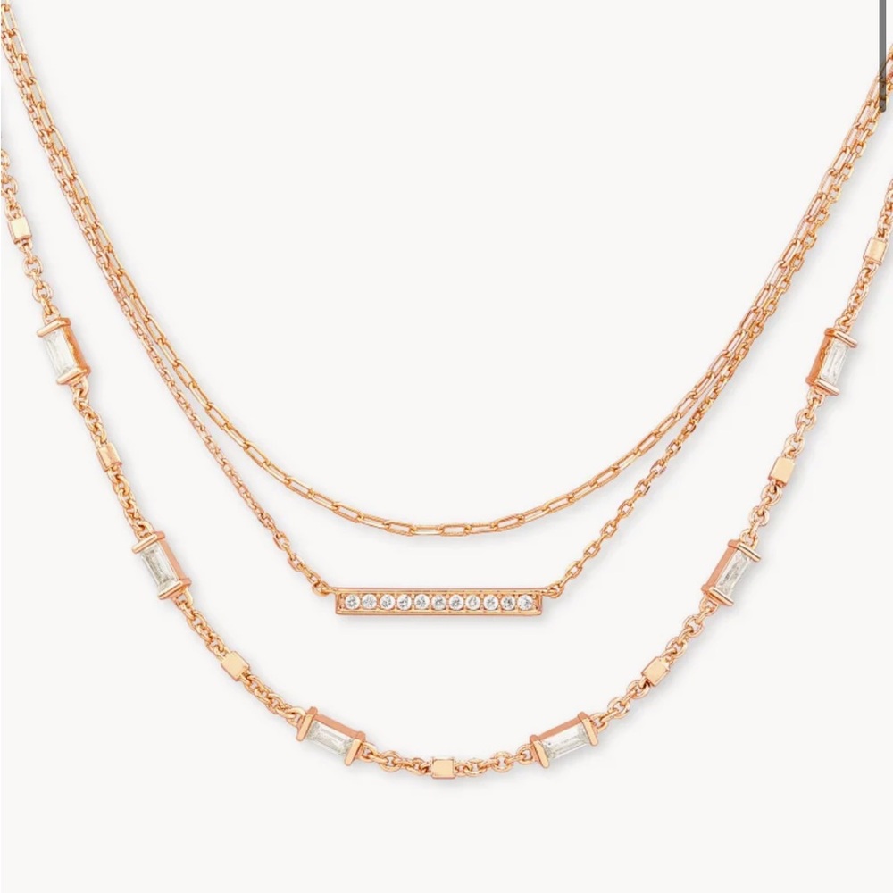 Kendra Scott Gold Layered Necklace